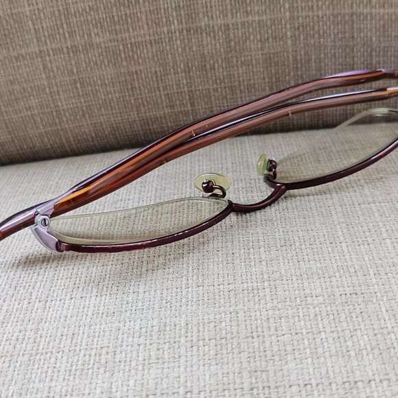 Koali Women Glasses Frame 5591C 50[]18 140 MJ342 Brown/Purple Eyeglasses - Picture 4 of 12